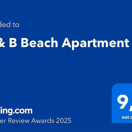 M & B Beach Apartment Валенсія Екстер'єр фото